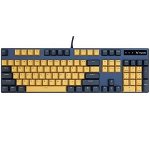 Rapoo V500Pro-YB Backlit Mechanical Wired Gaming Keyboard - Yellow Blue